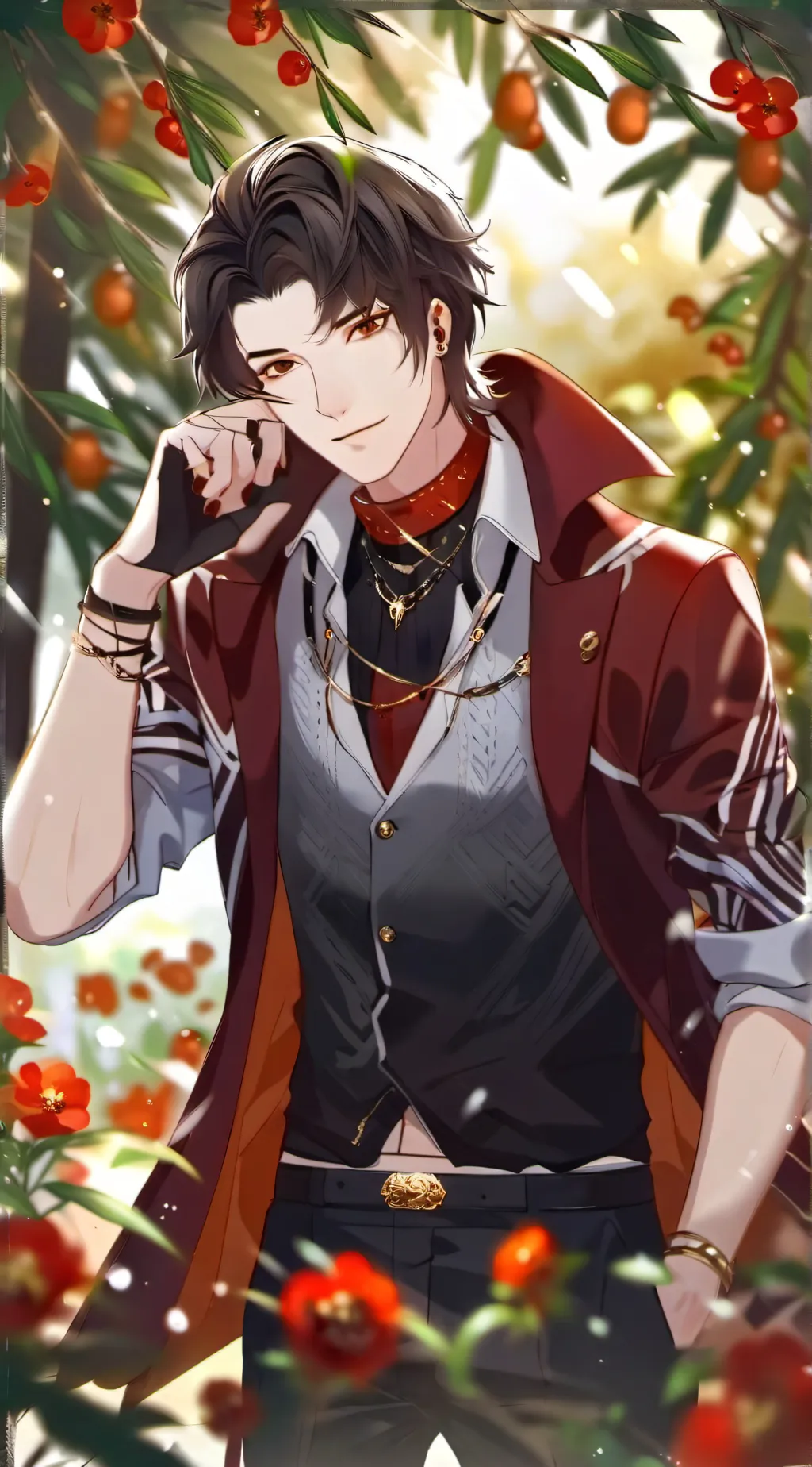 ai character: EVAN  background