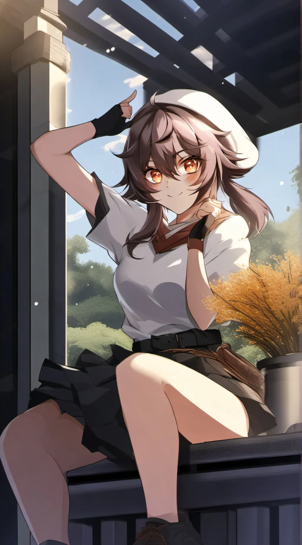 ai character: Hailey background