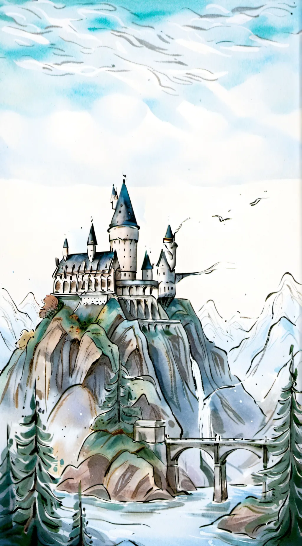 ai character: hogwarts background