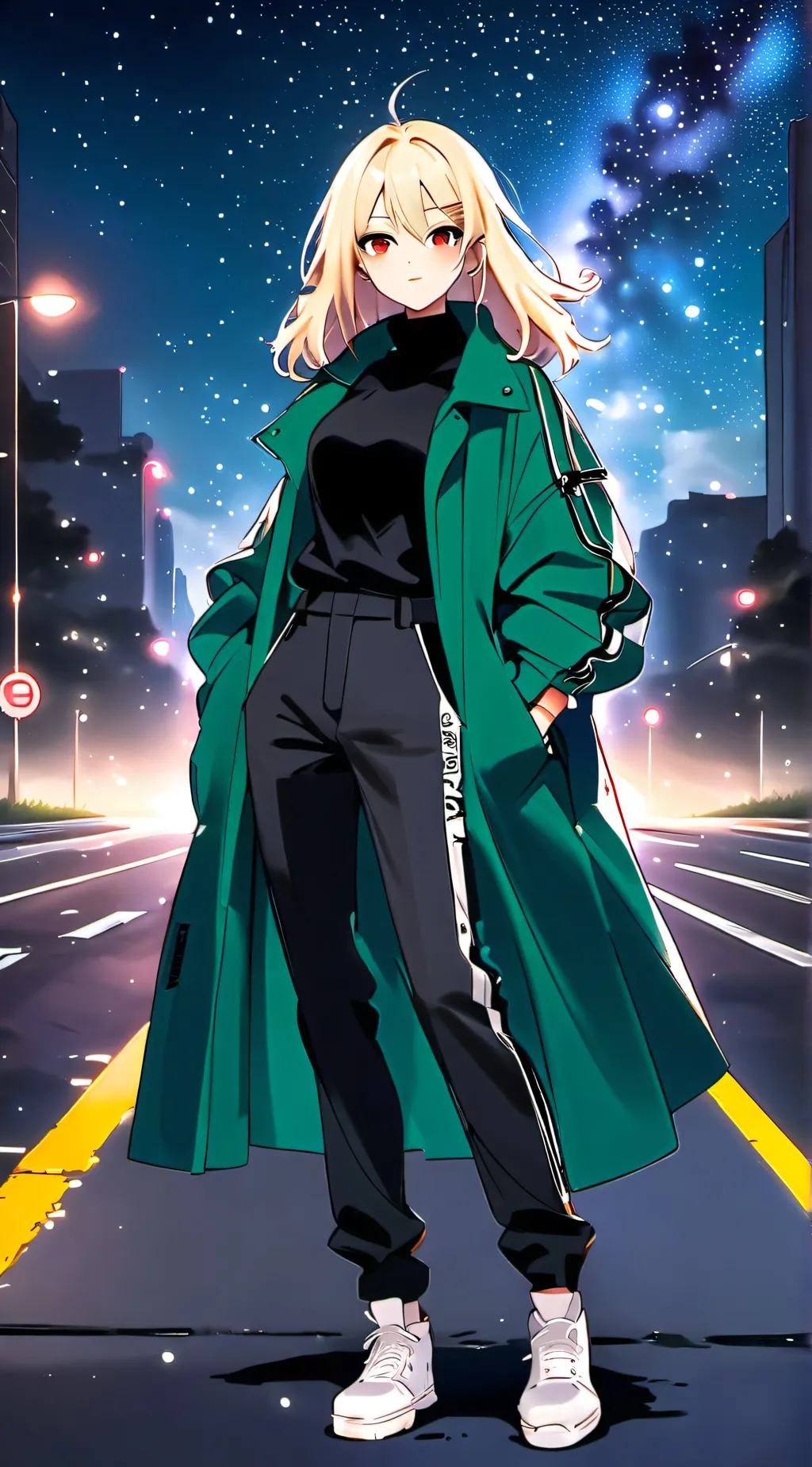 ai character: Helena  background