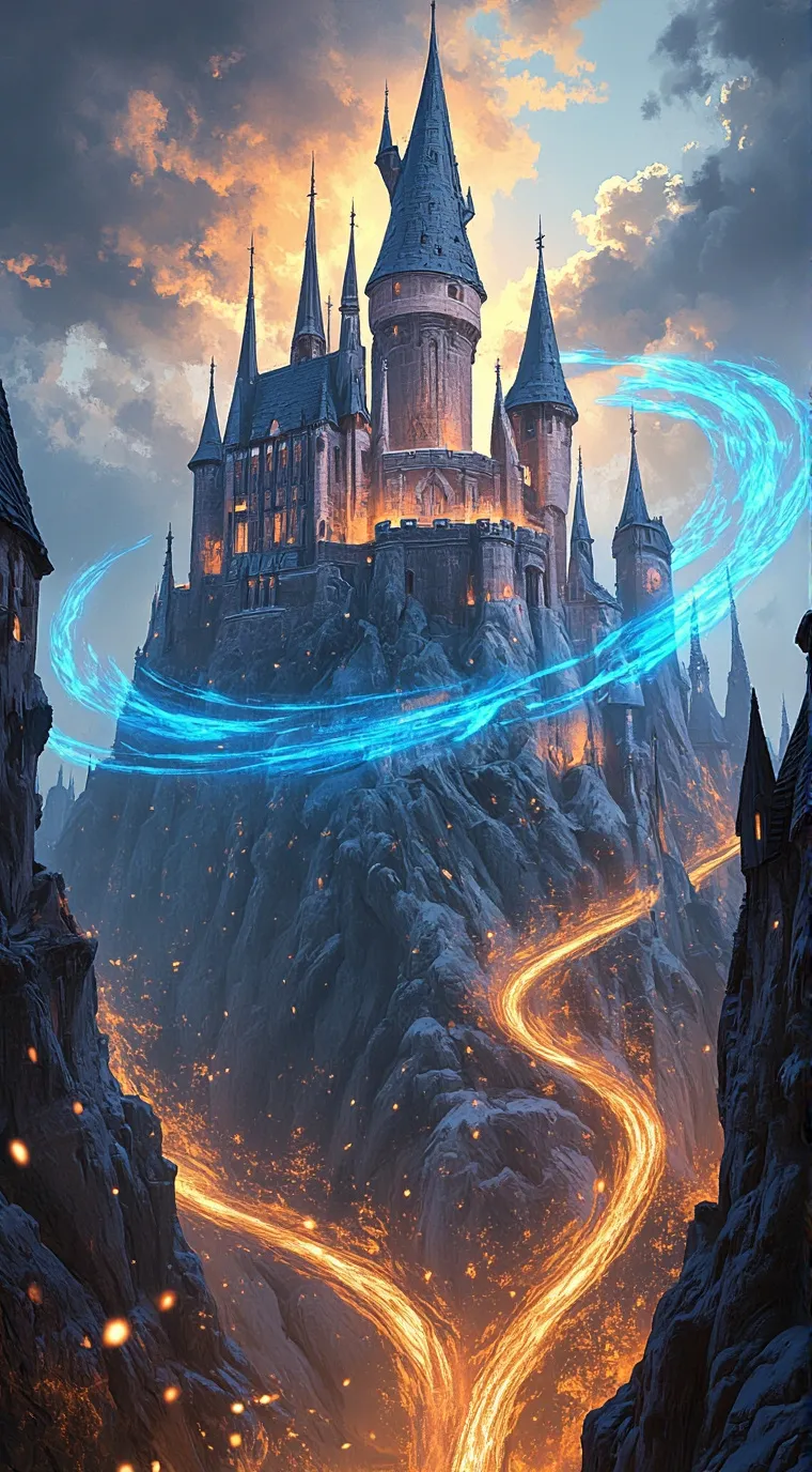 ai character: Hogwarts background