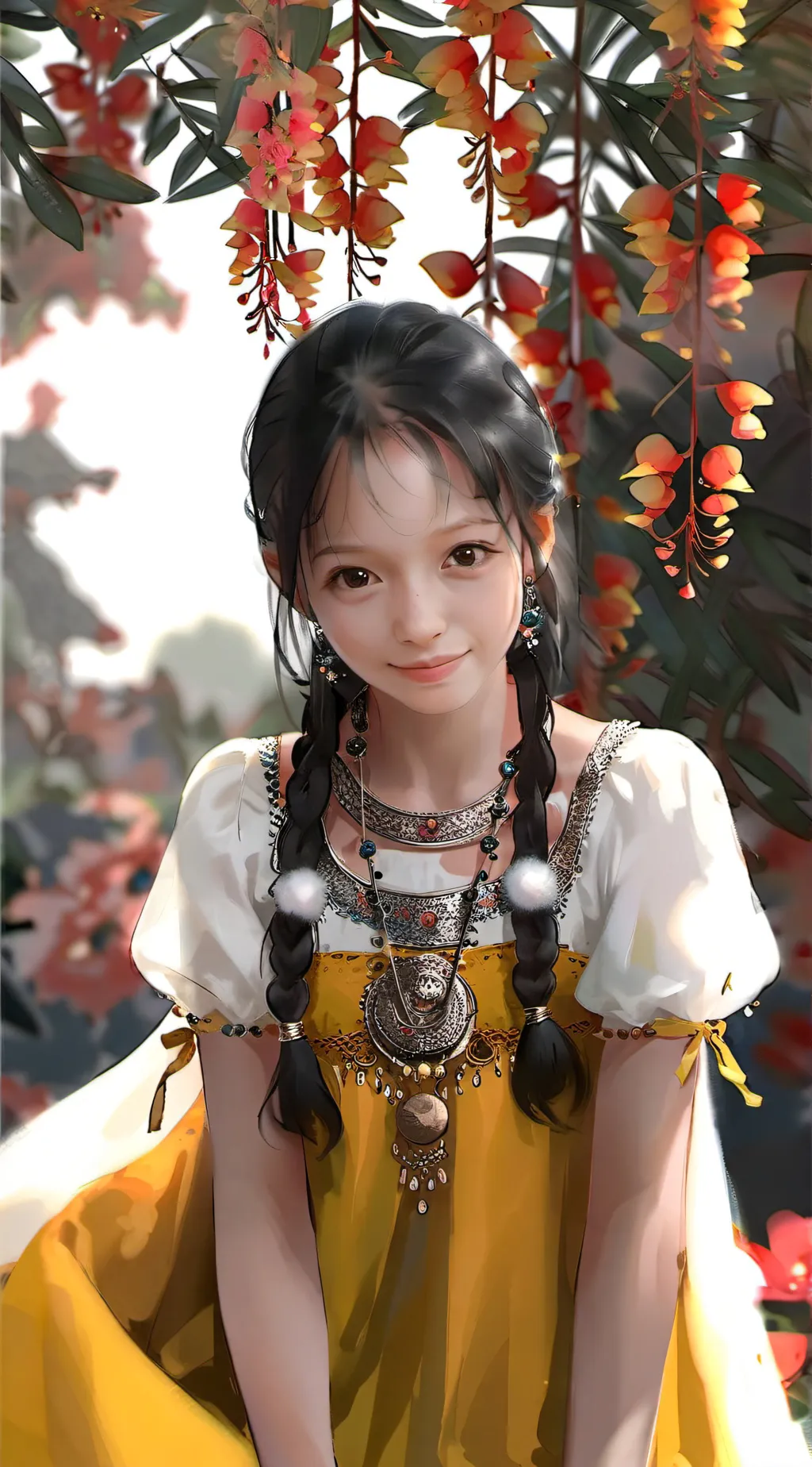 ai character: Rariappledash background