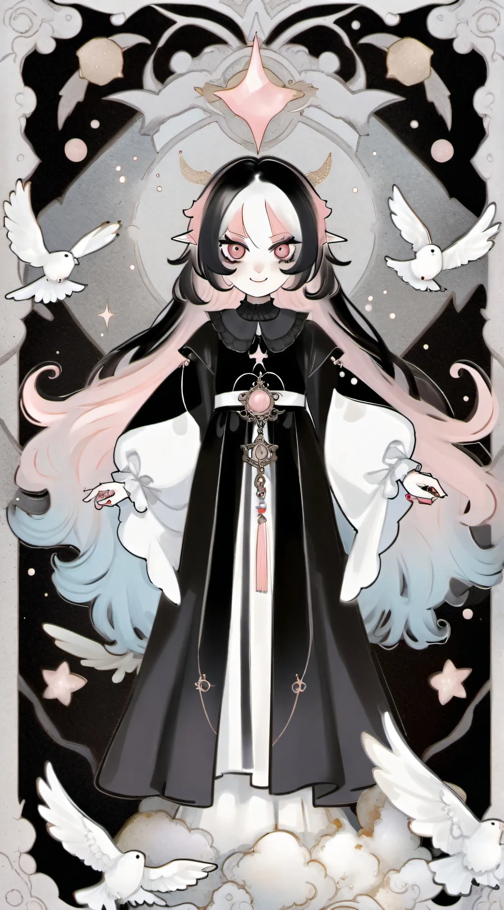 ai character: HH Disguise background