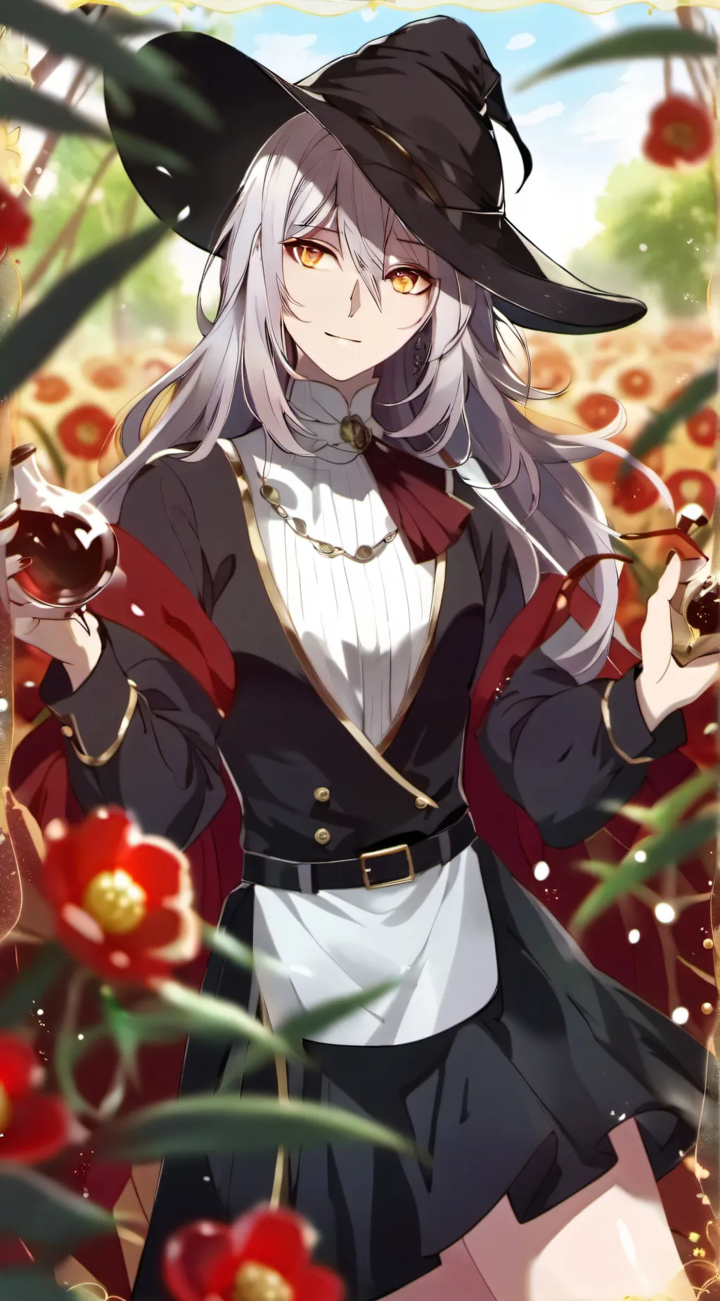 ai character: Sarah and Luna  background
