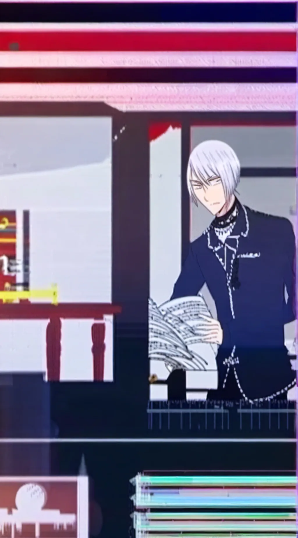 ai character: Megamo Saikou  background