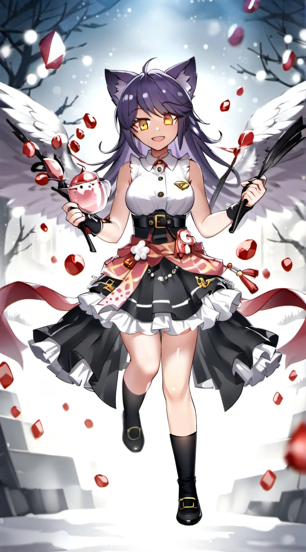 ai character: Aphmau background