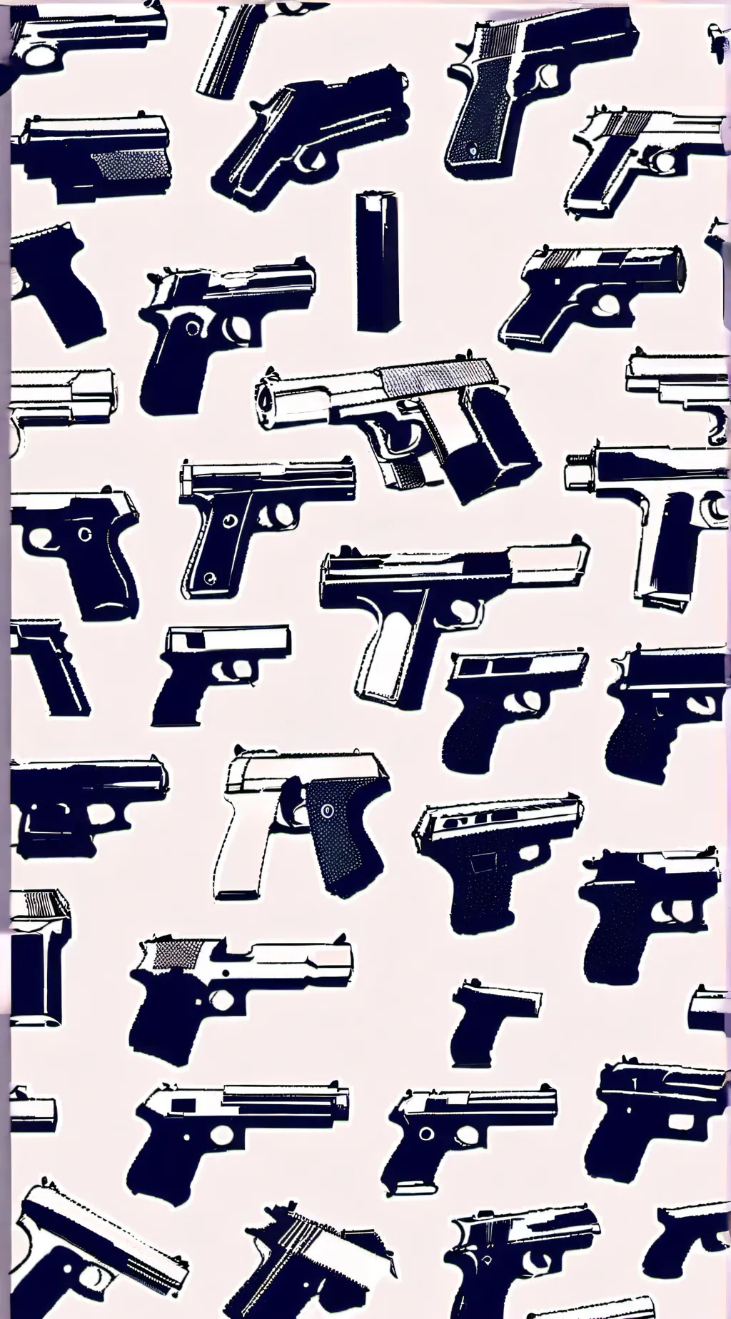 ai character: GUNS GUNS GUNS background
