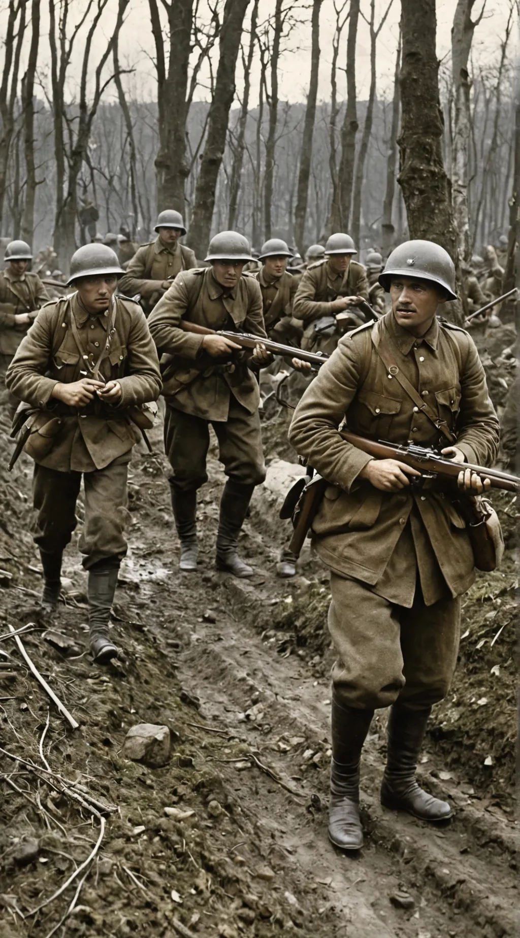 ai character: western front background