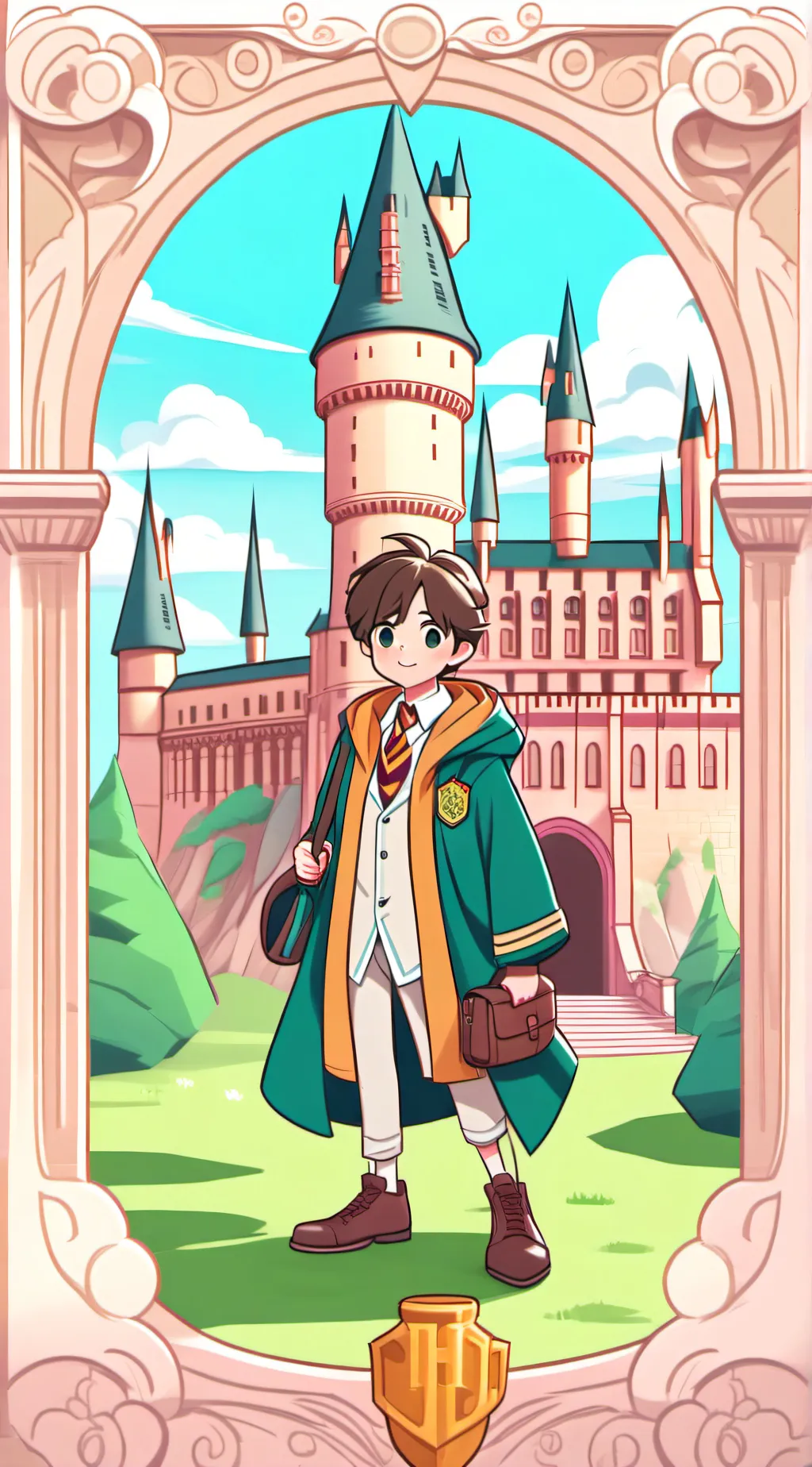 ai character: Neville  background