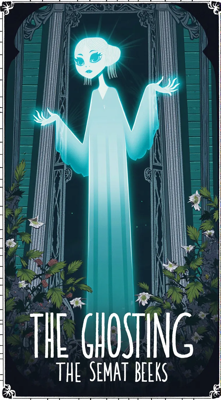ai character: ghost lady background
