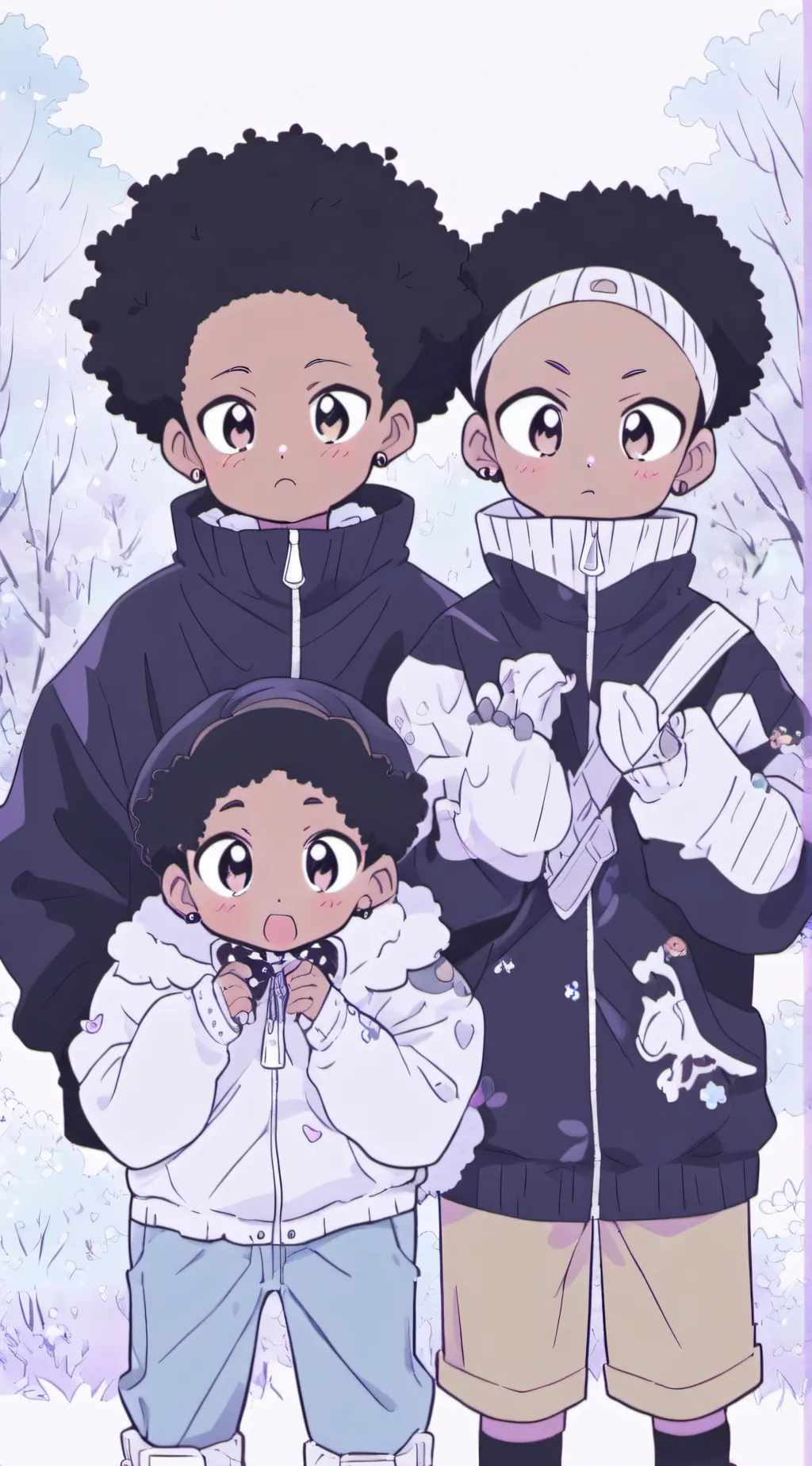 ai character: The boondocks background