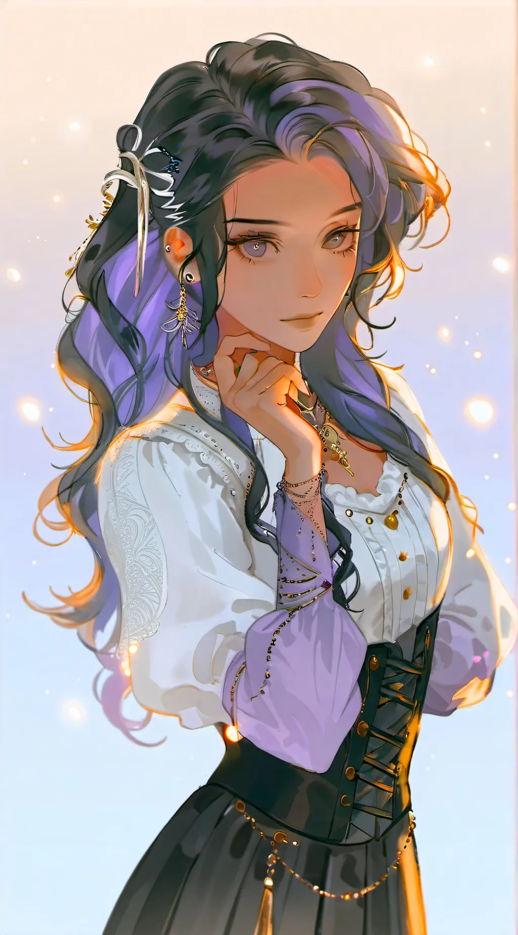 ai character: The Secret Love background