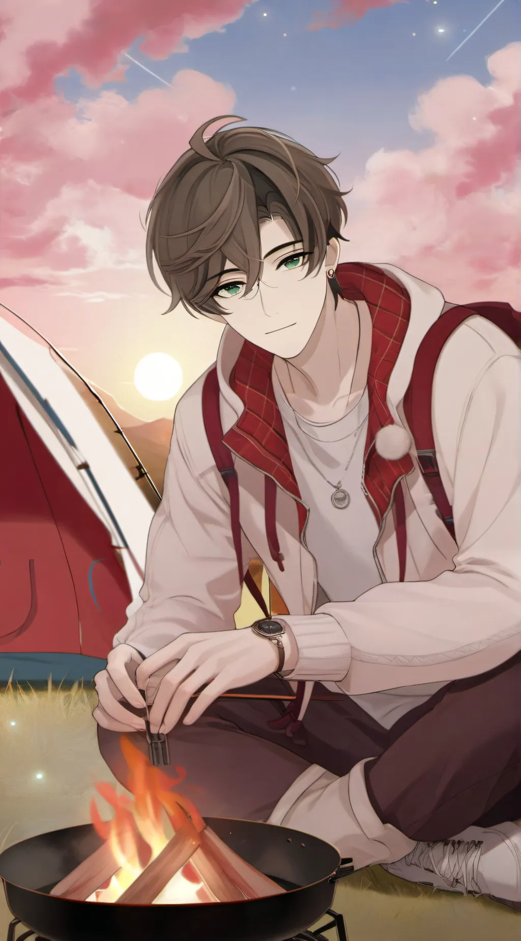 ai character: Oliver background