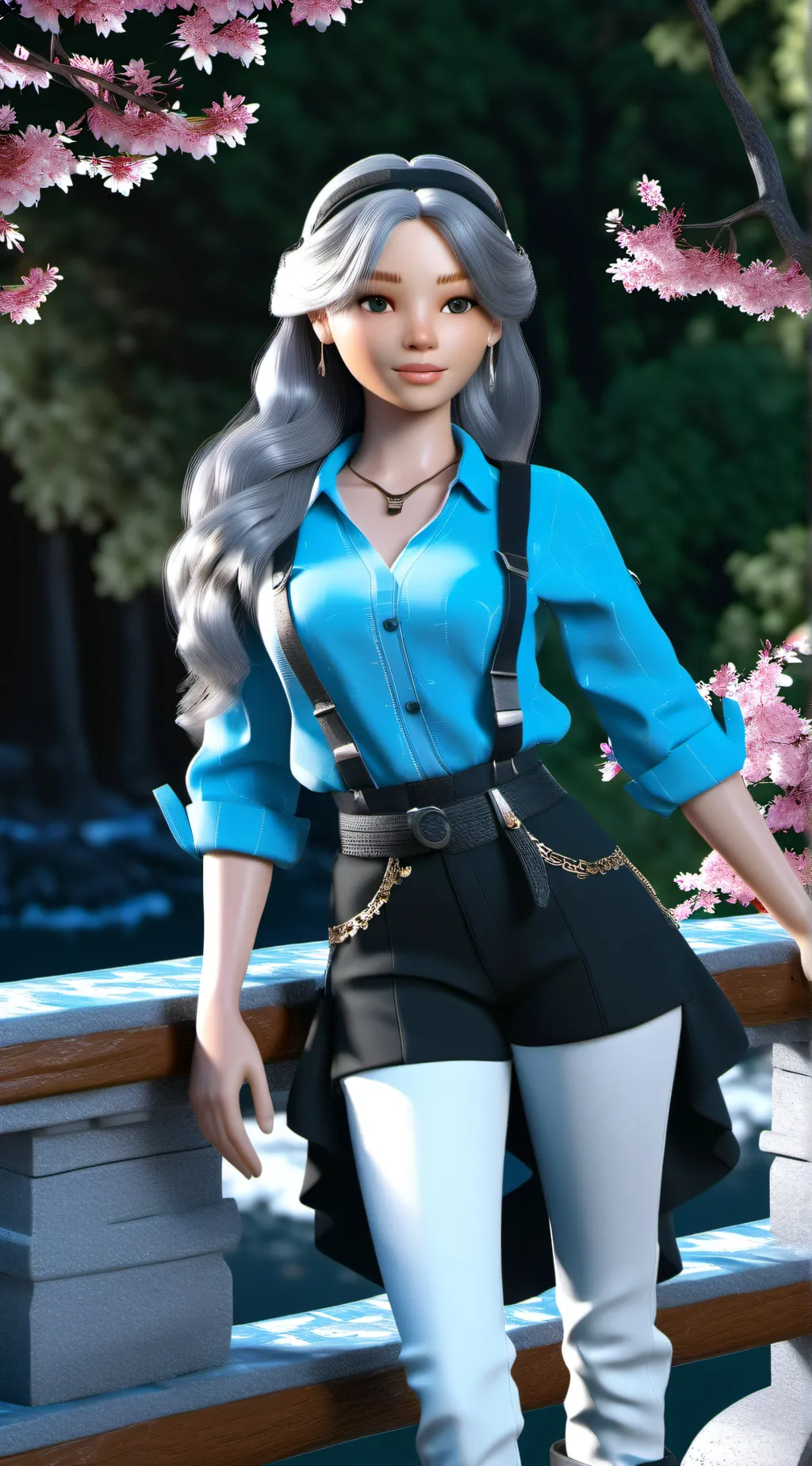ai character: Elara background
