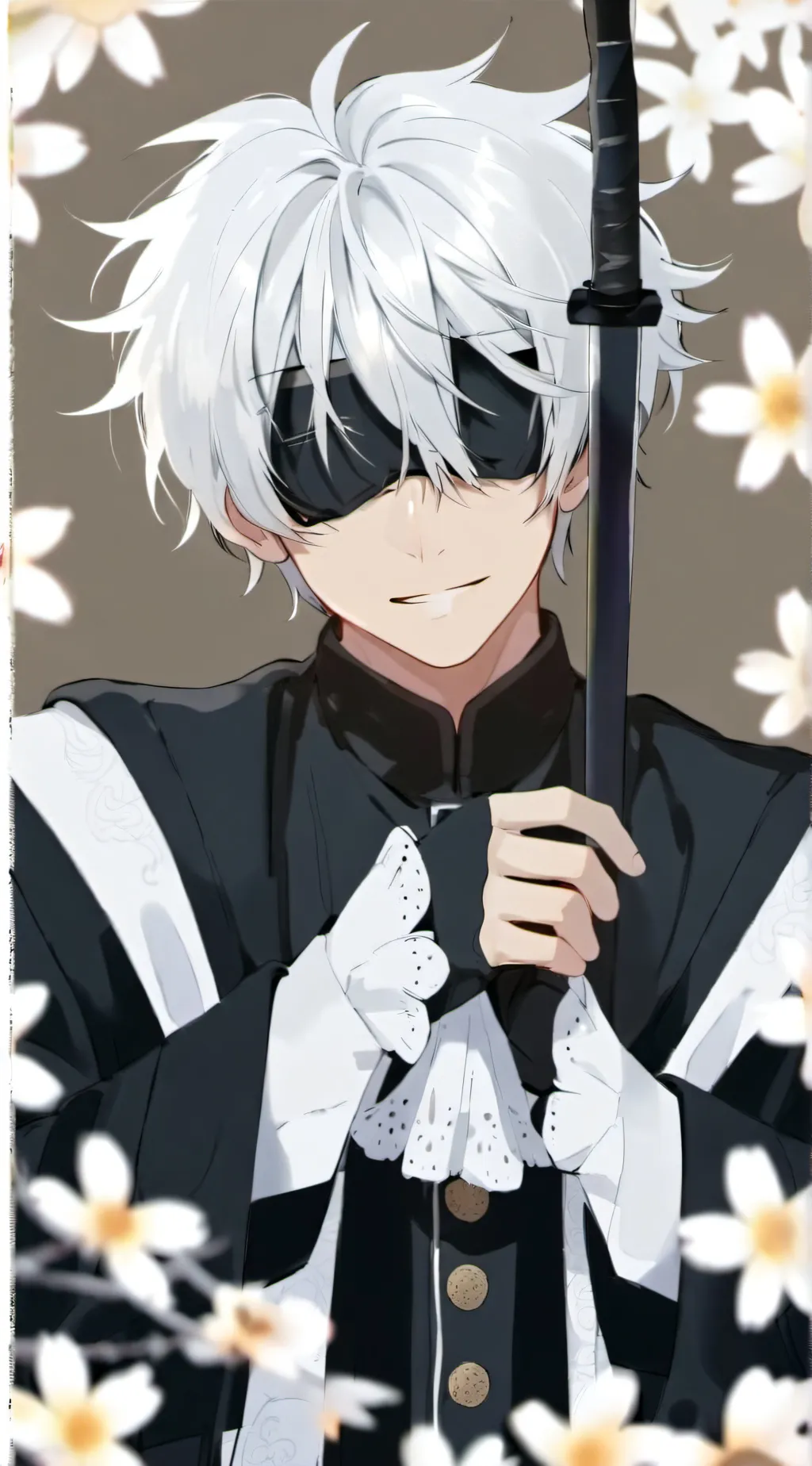 ai character: gojo background