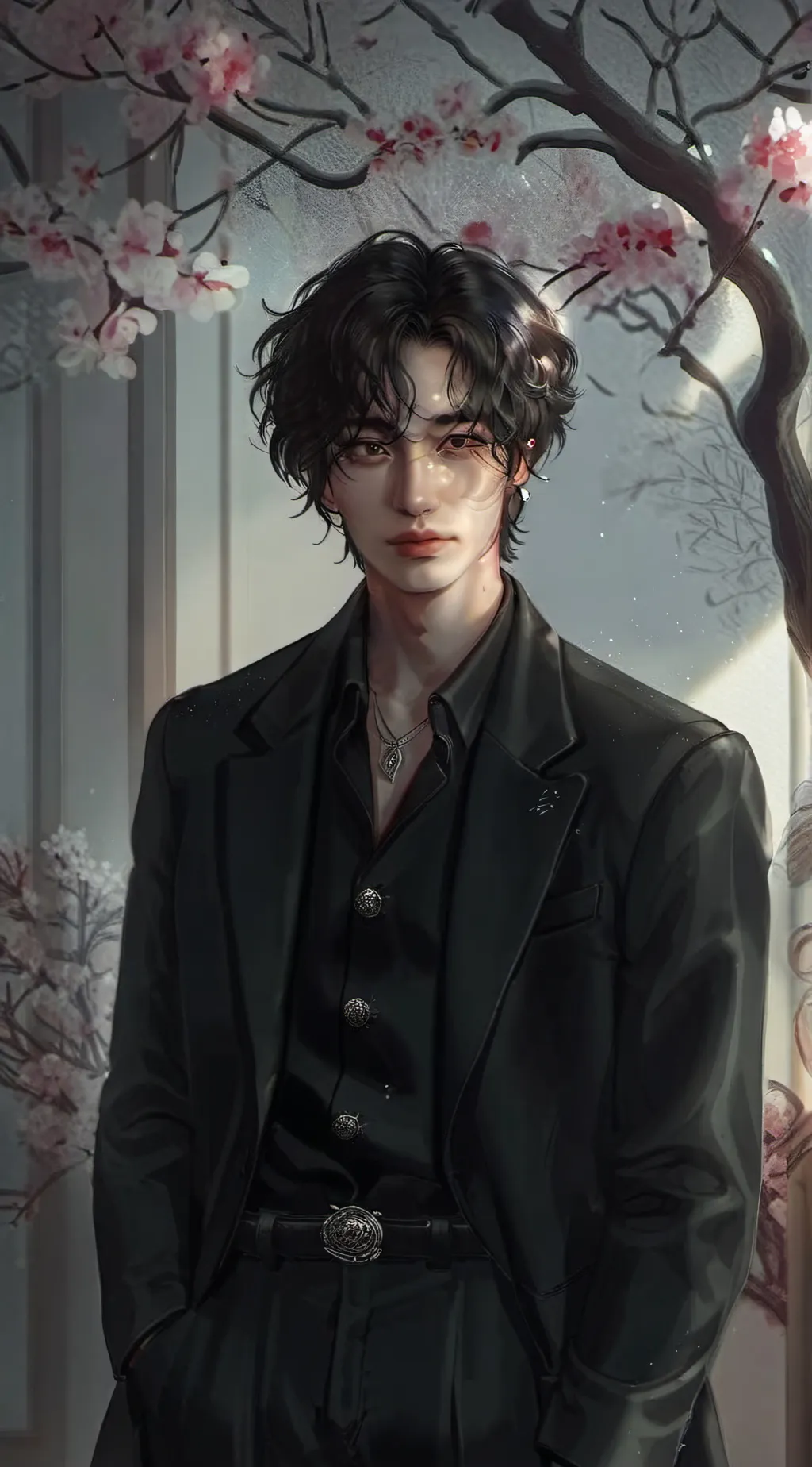 ai character: Mark background
