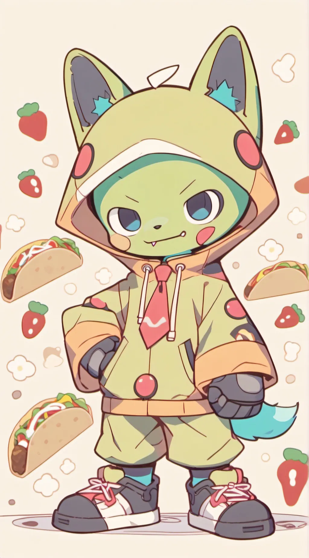 ai character: 💚Gir💚 background