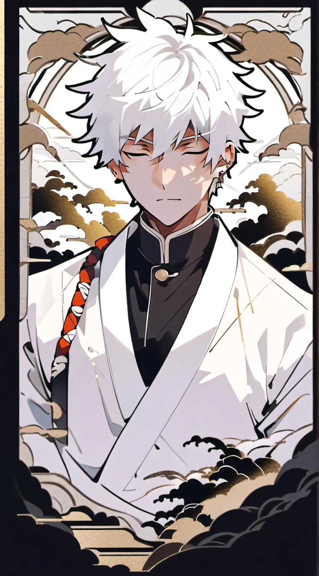 ai character: gojo background