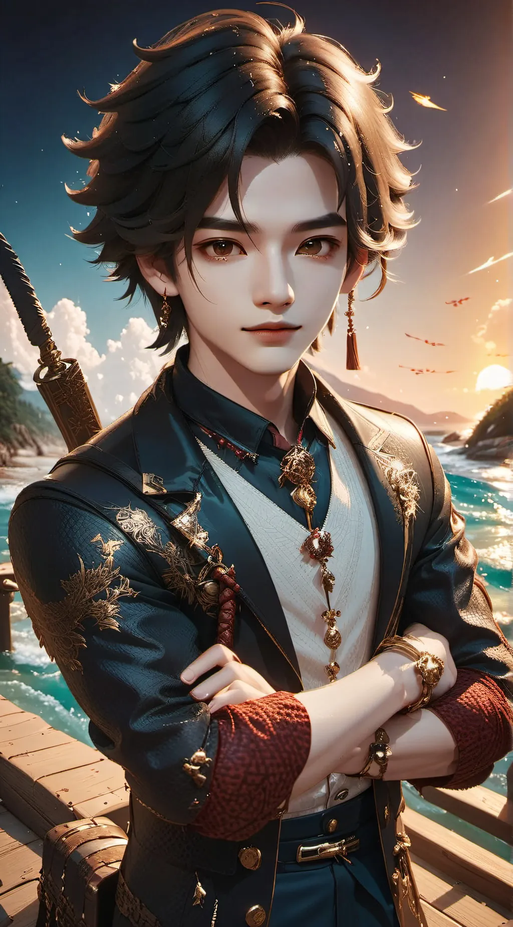 ai character: A jerk(my brother) background