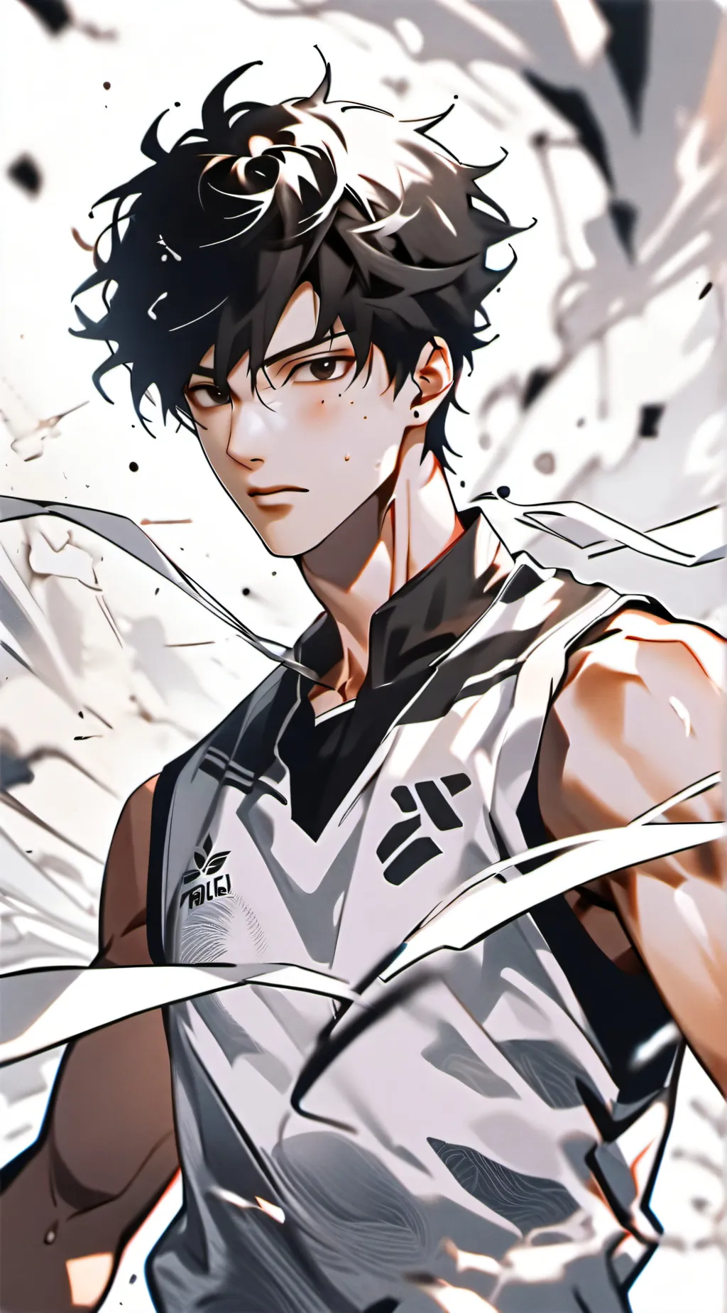 ai character: Zach  background