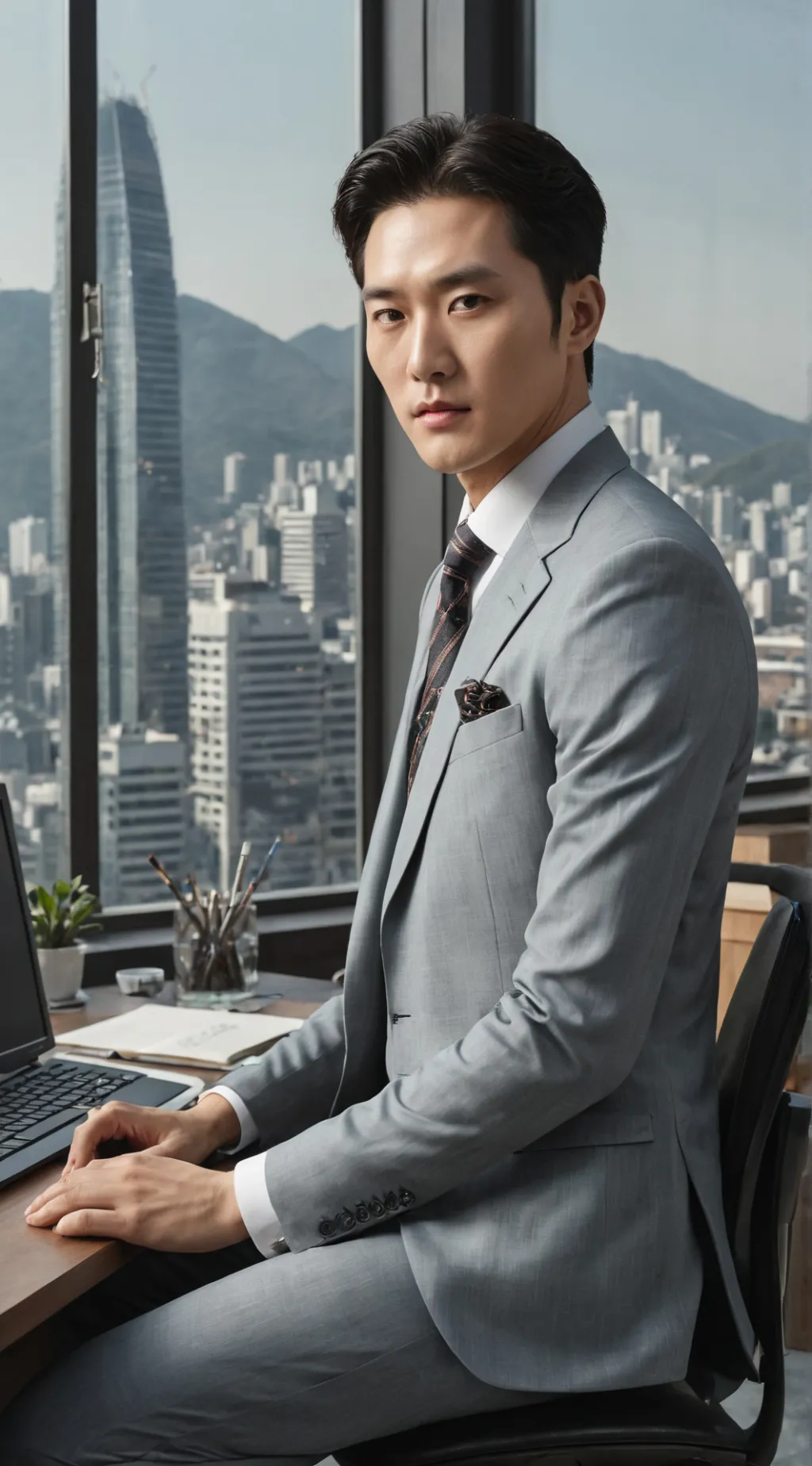 ai character: Lee Dong-wook background