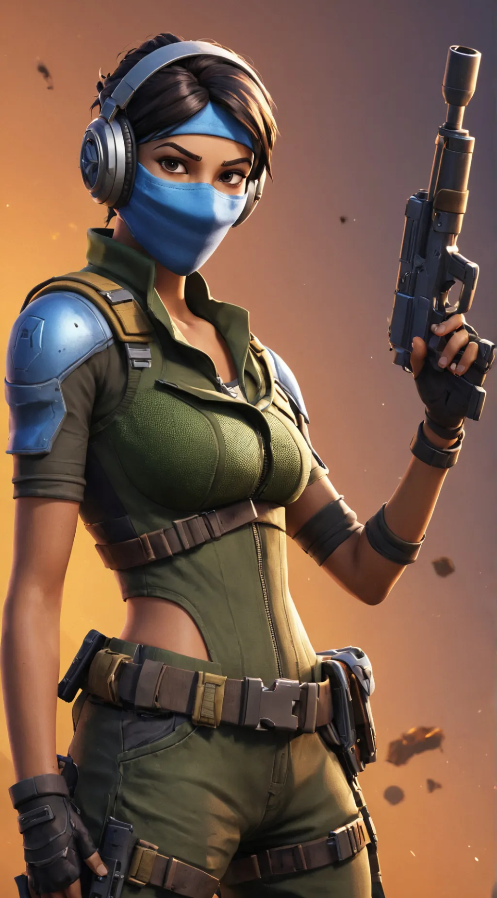 ai character: fortnight background
