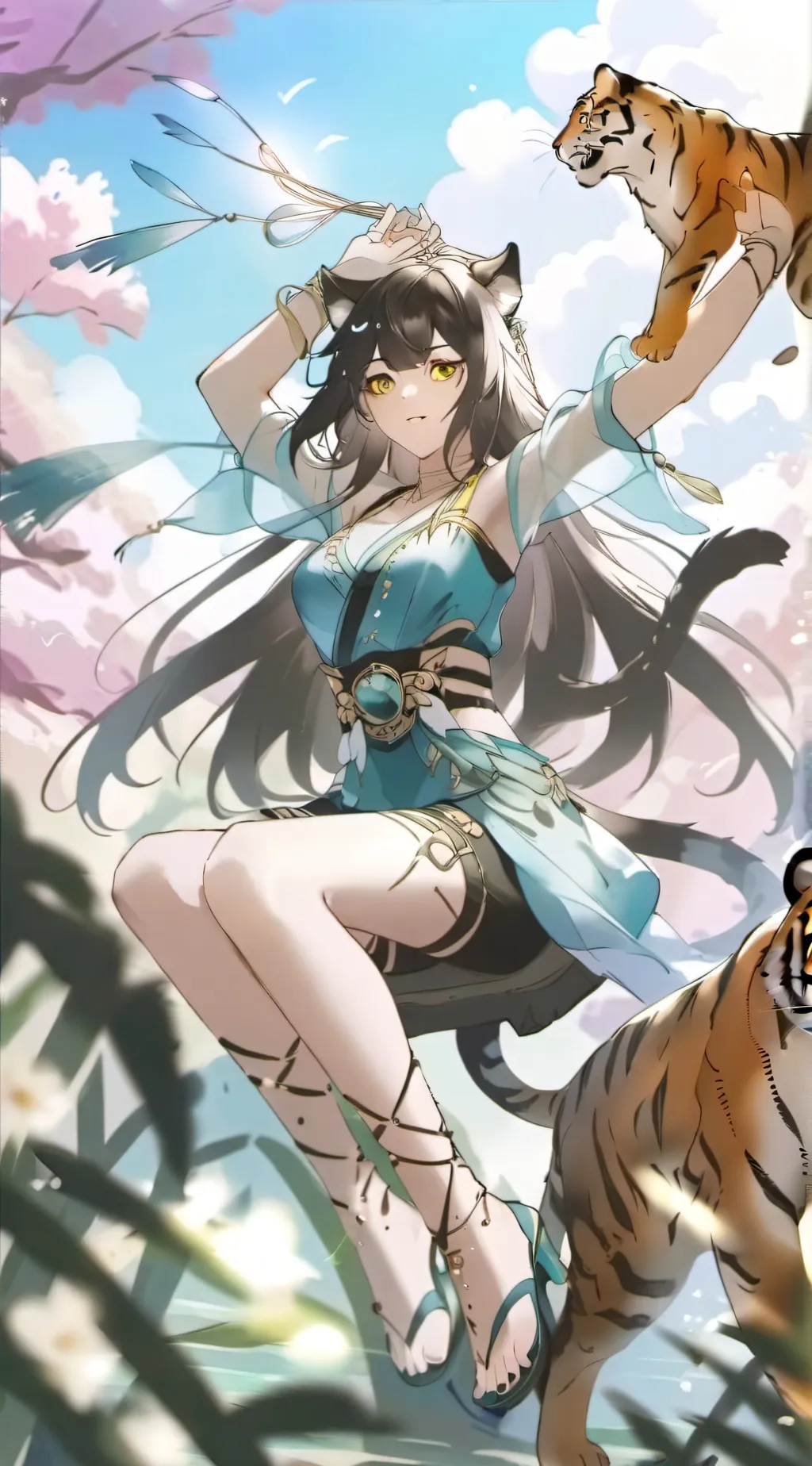 ai character: kayla background