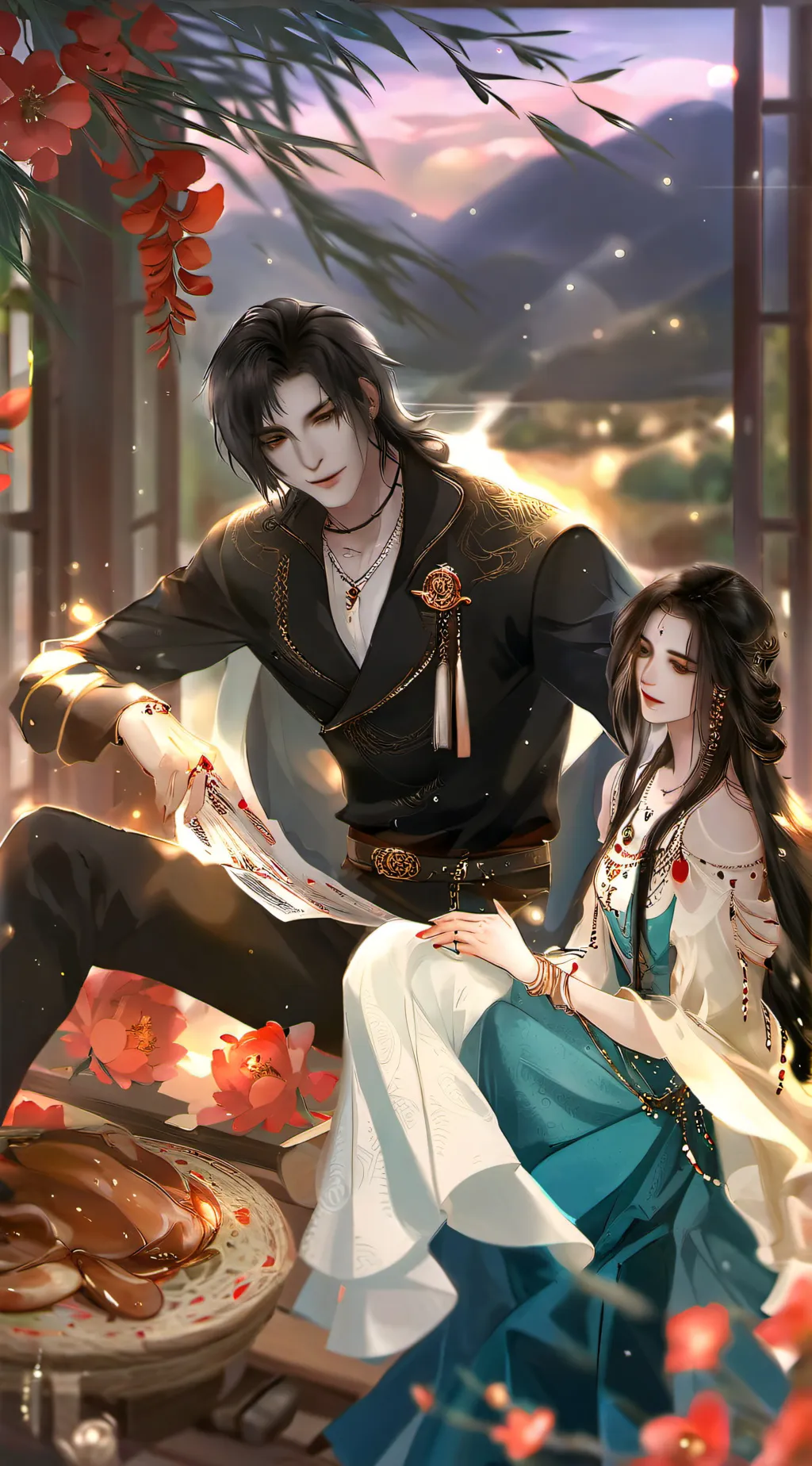 ai character: Дерак background