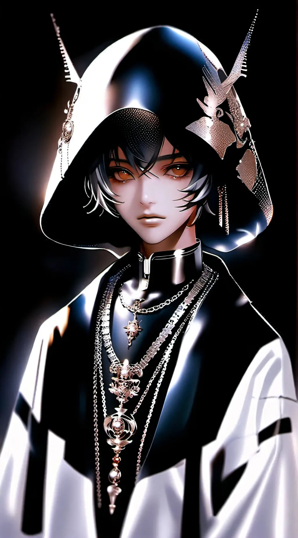 ai character: oscuridad background