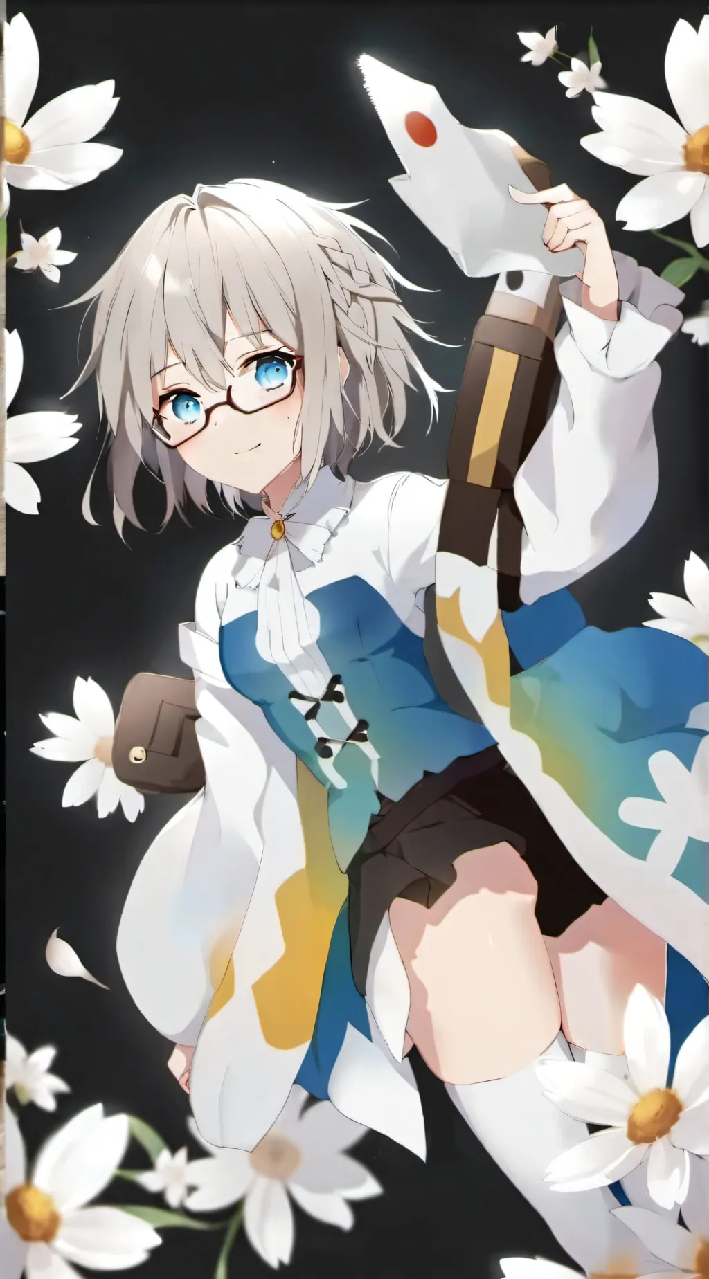 ai character: Nia honjo background