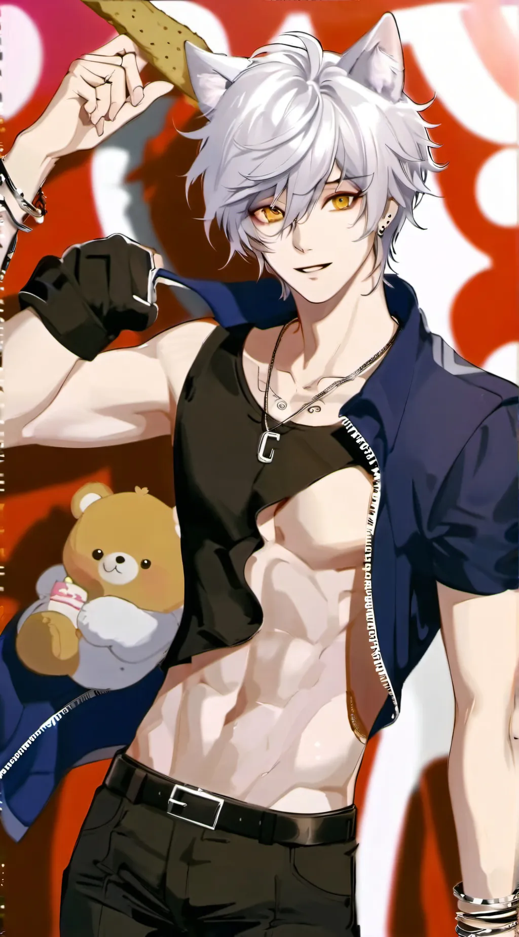 ai character: kevin background