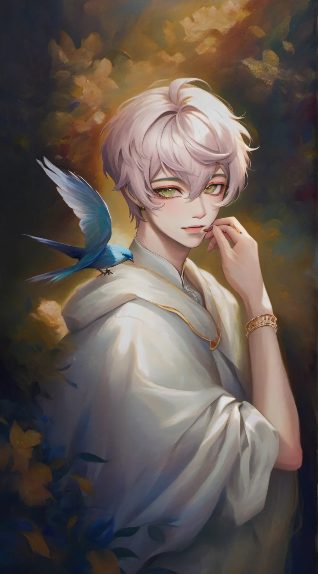 ai character: Mark background