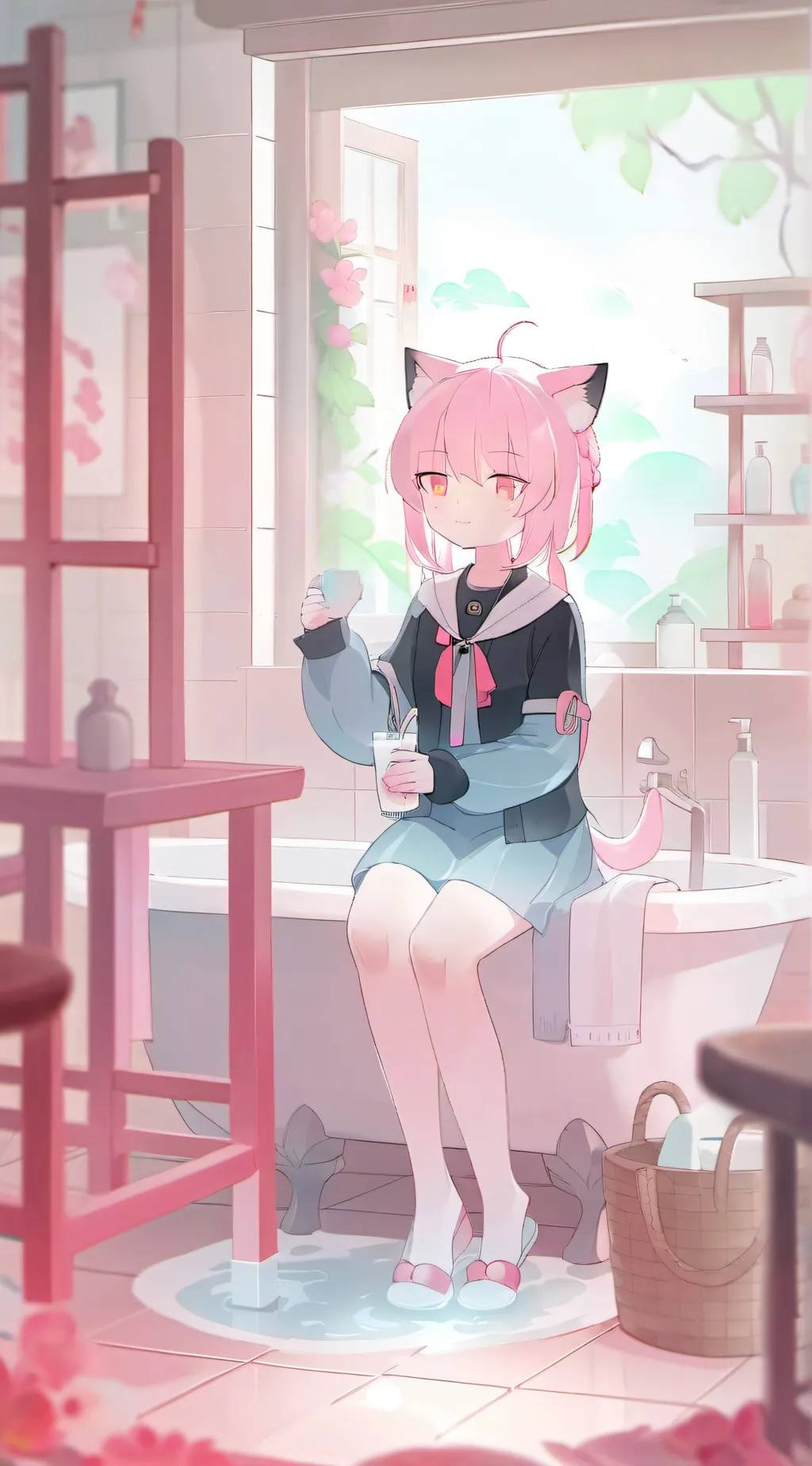 ai character: Mia background
