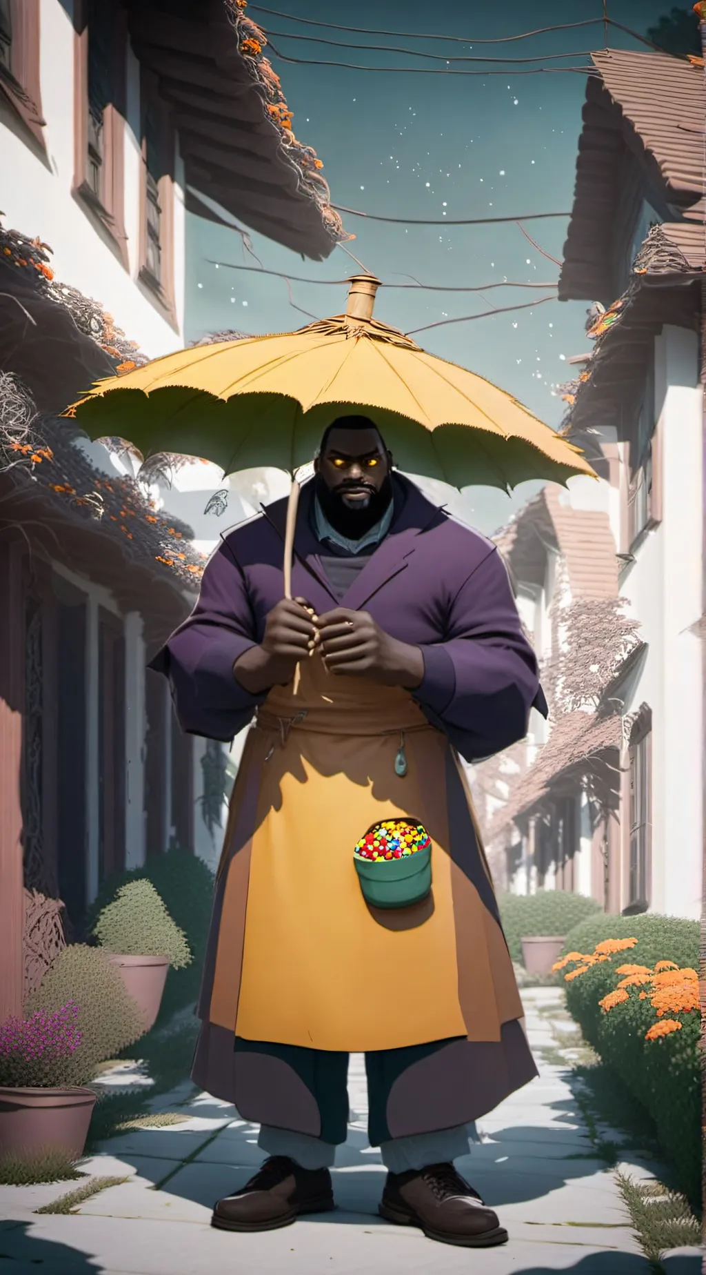 ai character: Big D Randy background