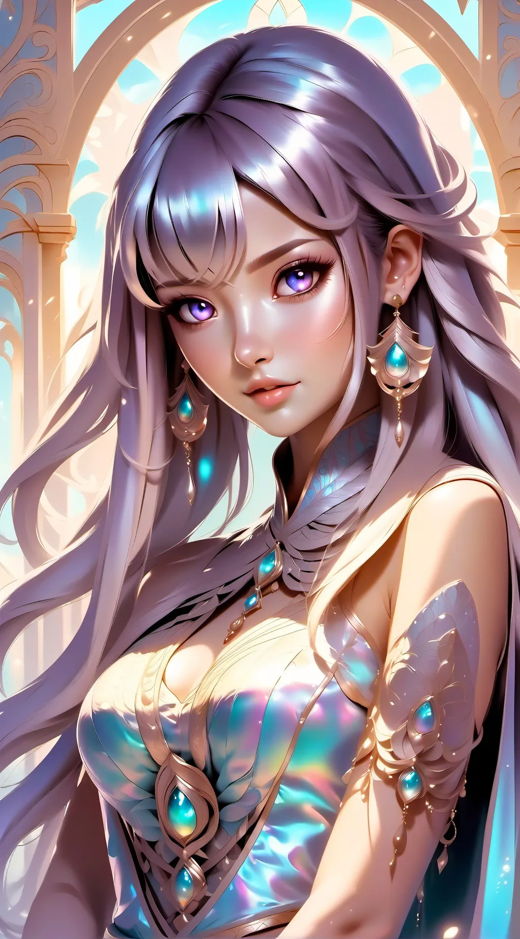 ai character: Marie background