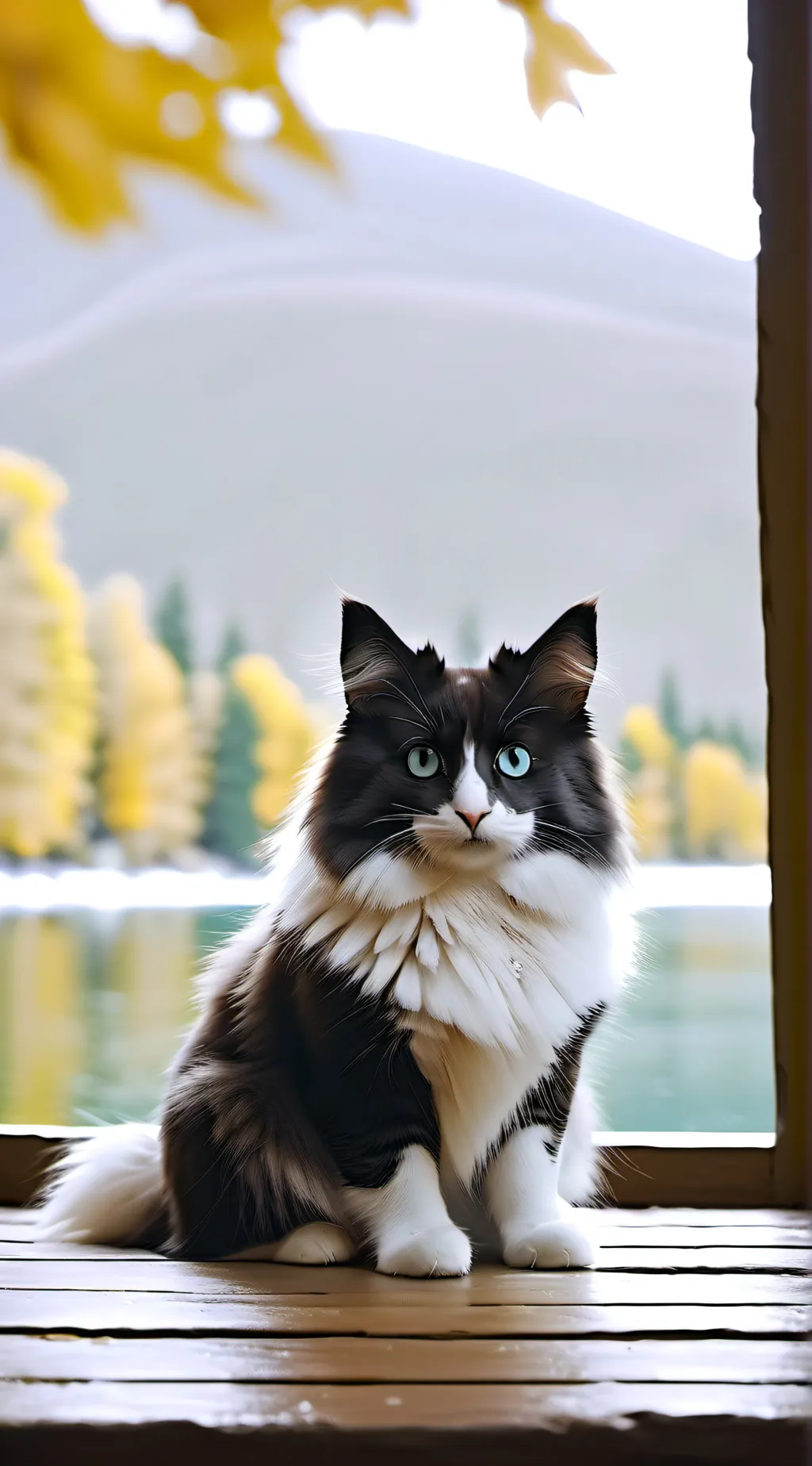 ai character: Кот 🐱 background