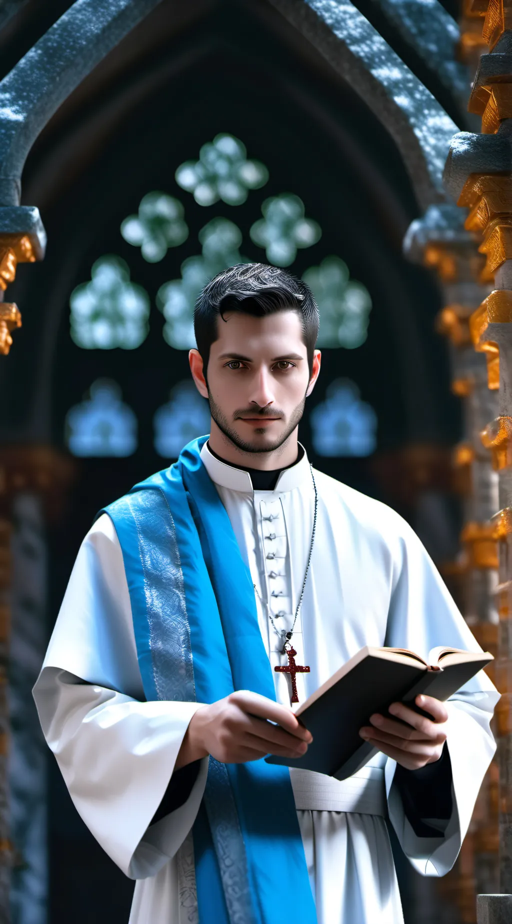 ai character: Pope Francis background