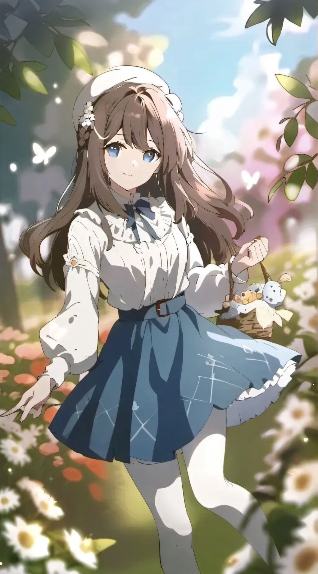 ai character: Lily background