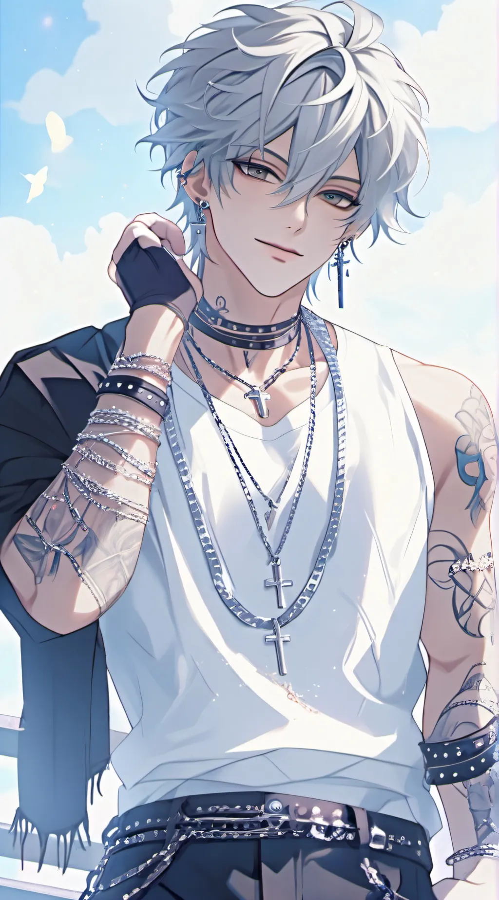 ai character: Axel background