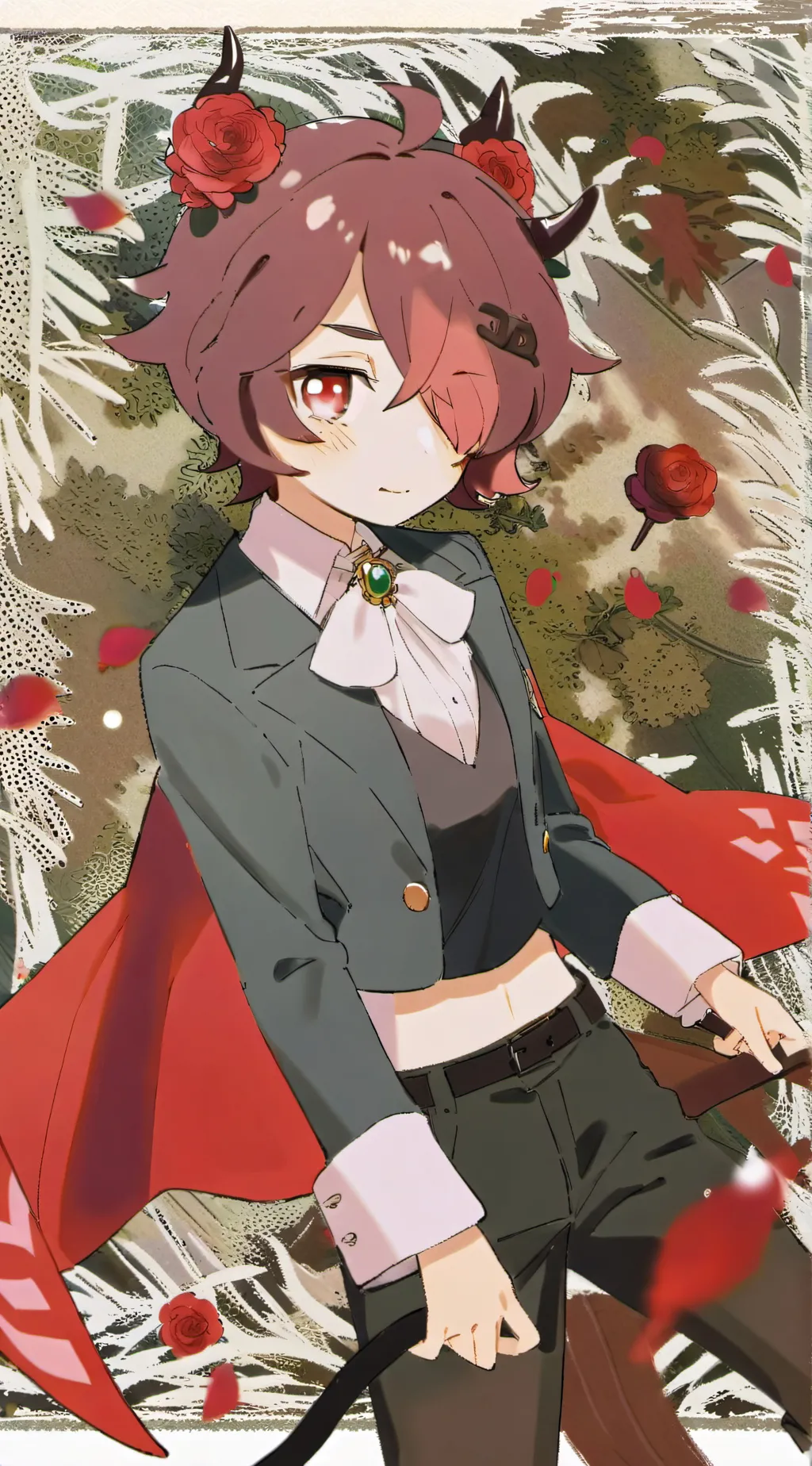 ai character: Эне background