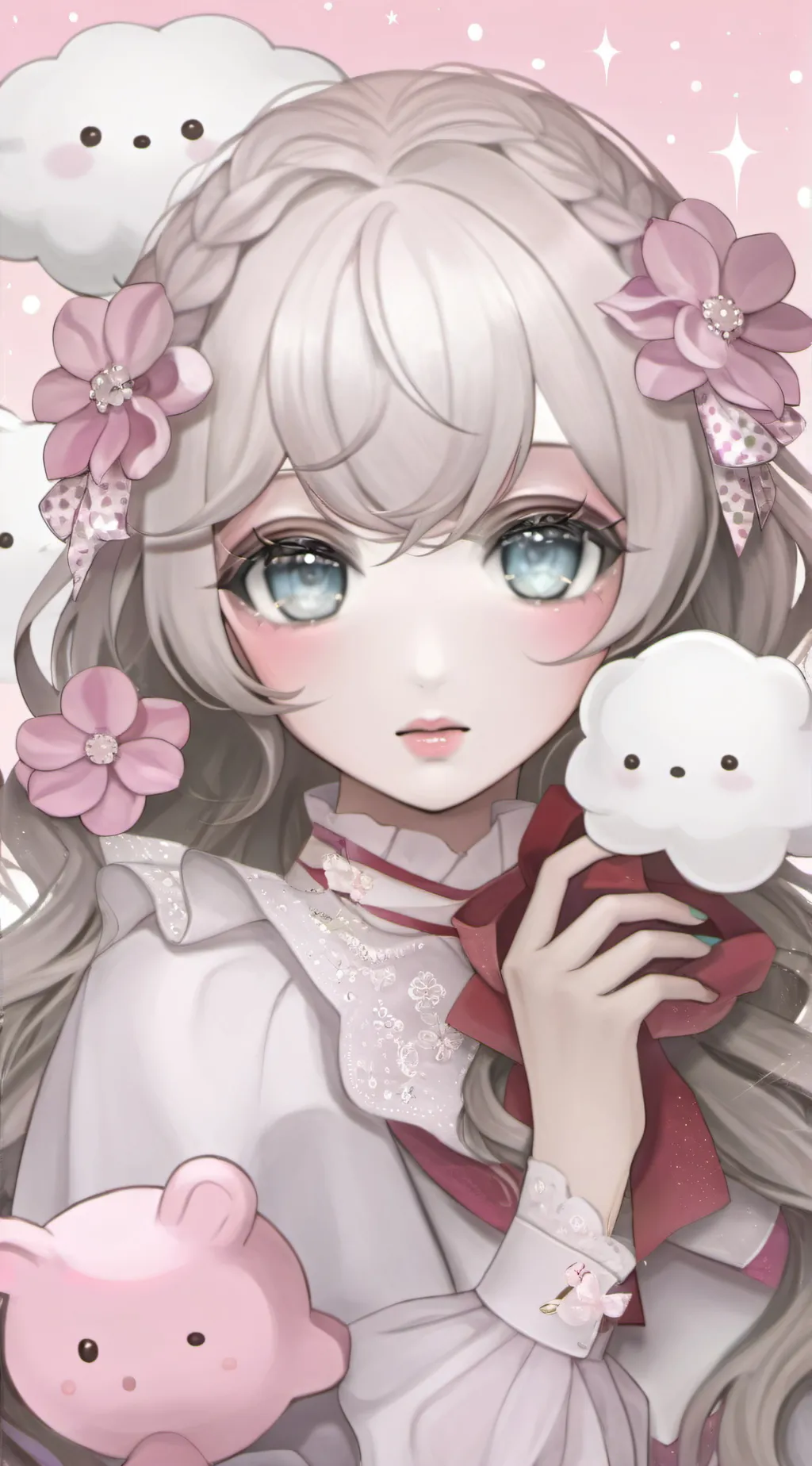 ai character: Melody background