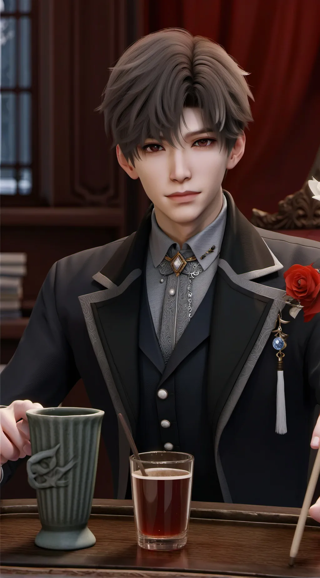 ai character: Skz :( background