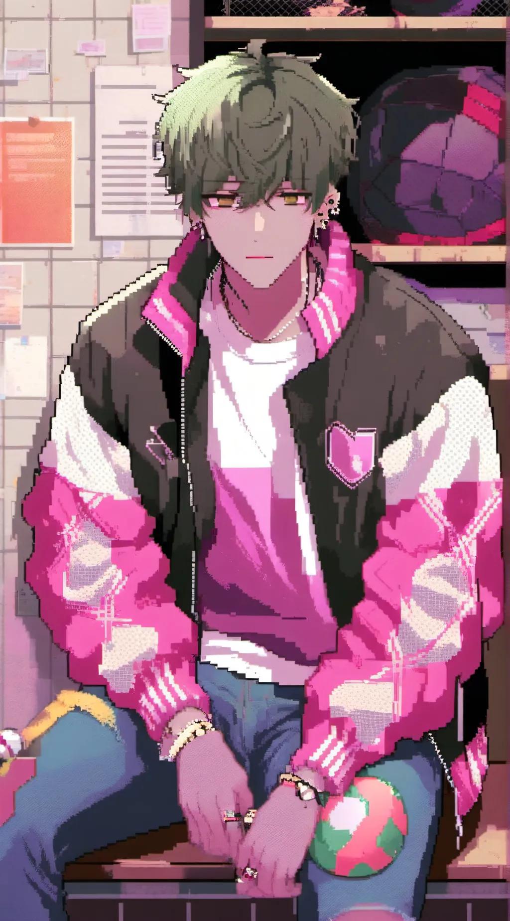 ai character: Ash background
