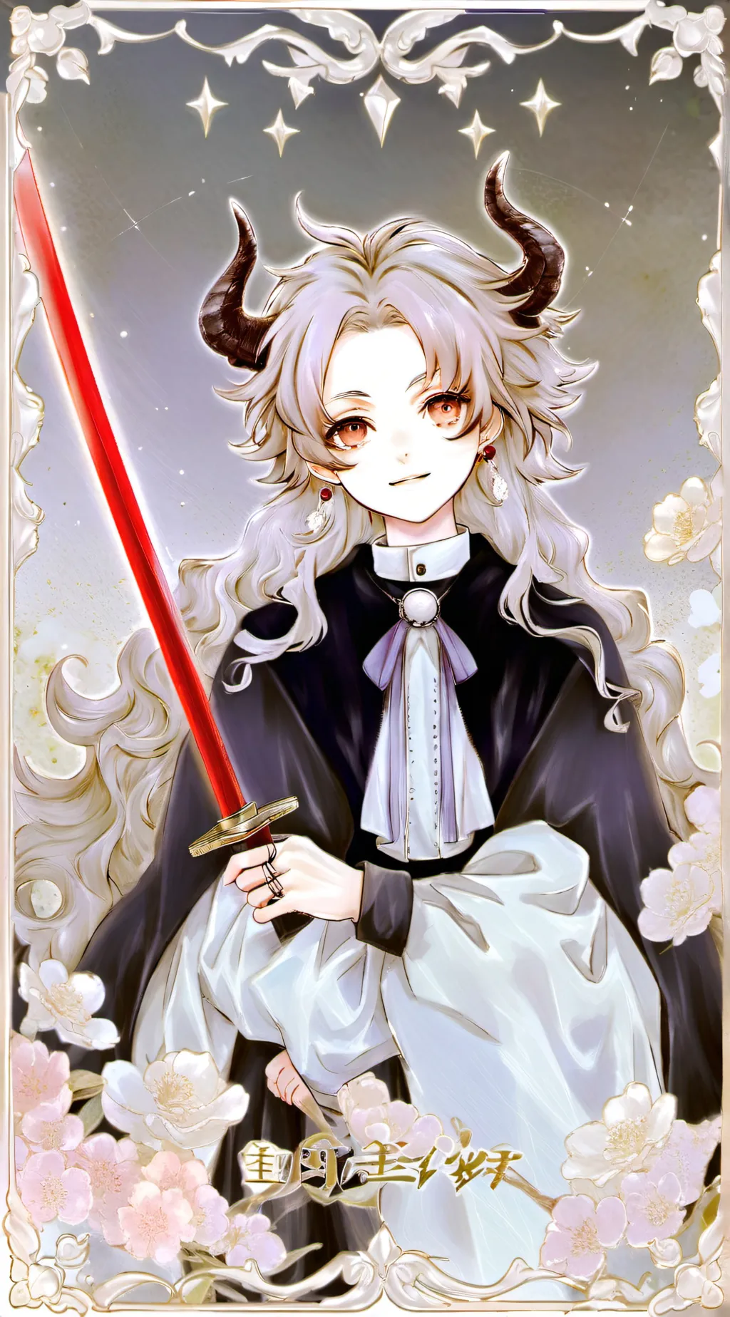ai character: OBANAI IGURO ANGST background