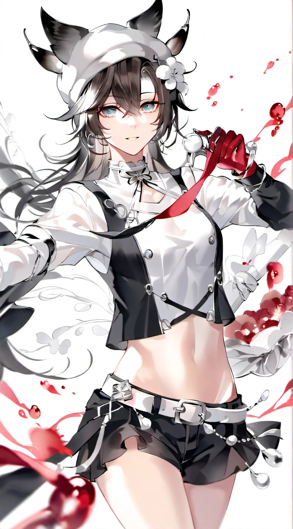 ai character: Singing  background