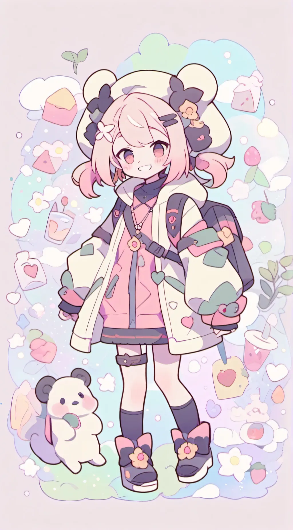 ai character: Ruby  background