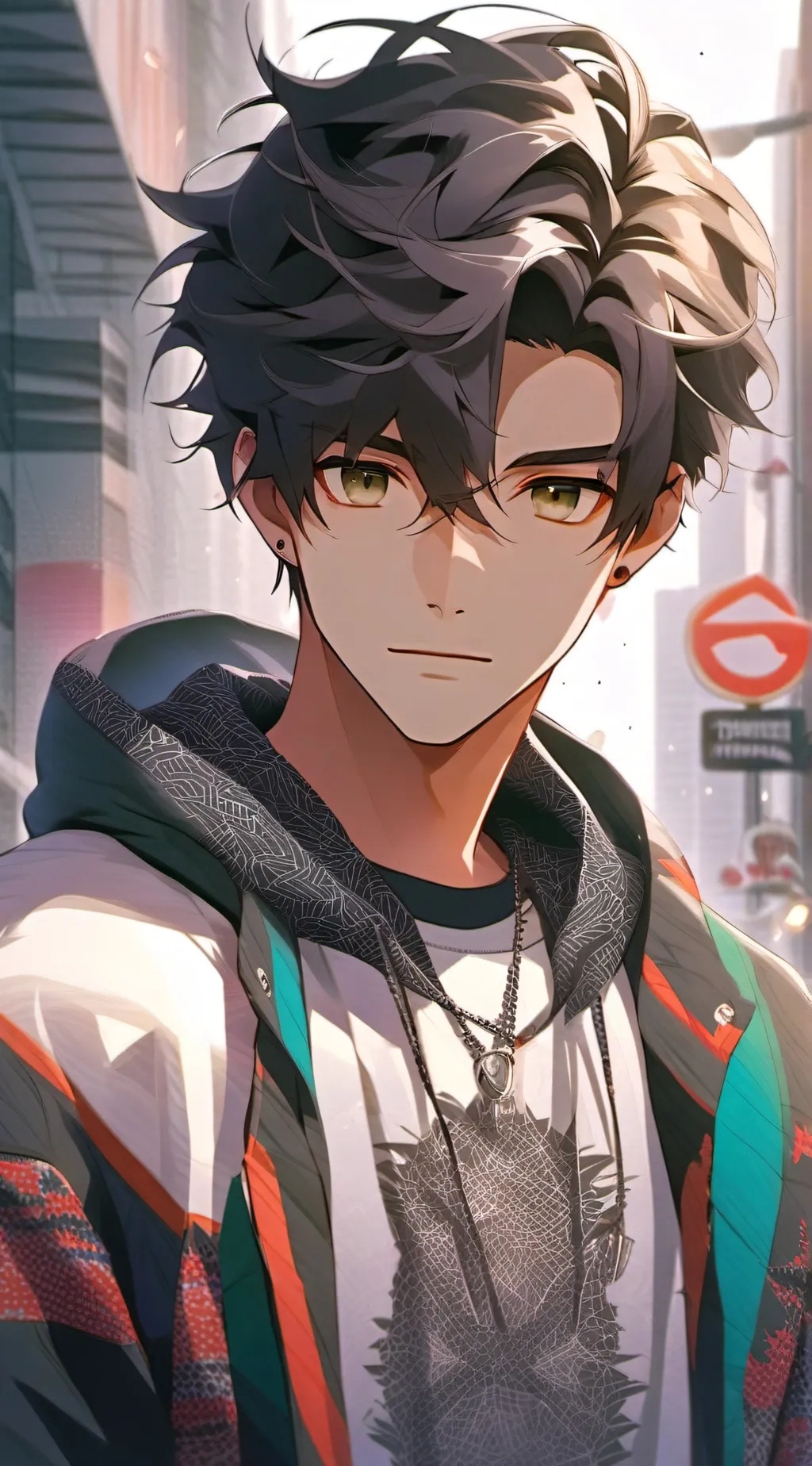 ai character: Alex  background