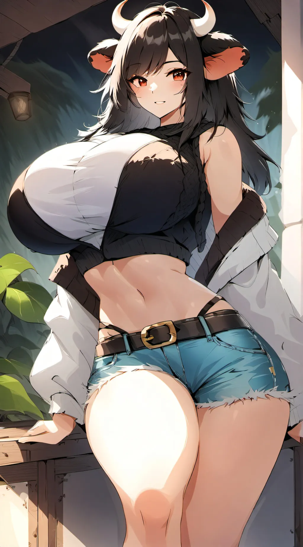 ai character: Addison  background