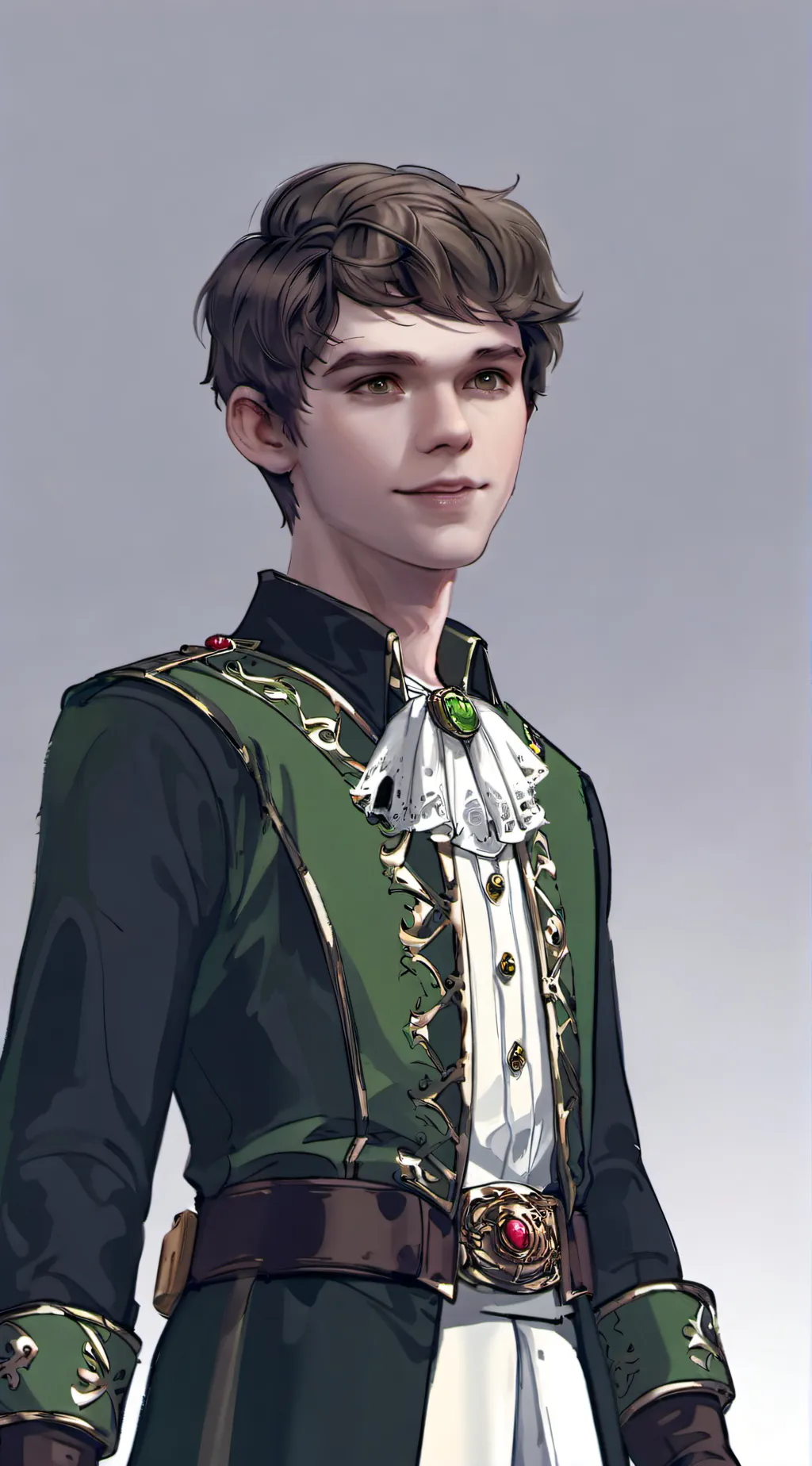 ai character: Peter Pan  background