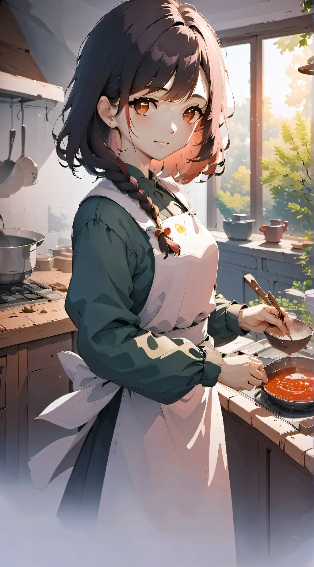 ai character: Haily background